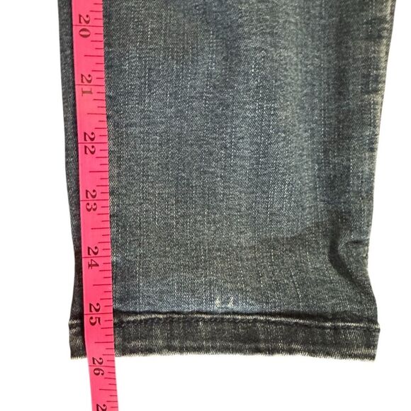 Democracy "Ab"solution Distressed Blue
Ankle Skimmer Booty Lift. No Gap Waist 10 - Picture 6 of 9